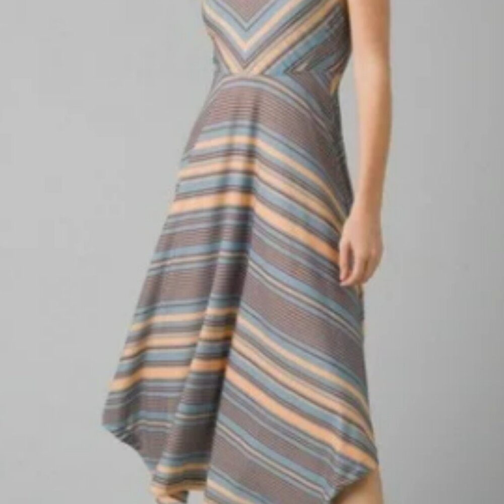 PrAna Red Clay Saxon Dress
